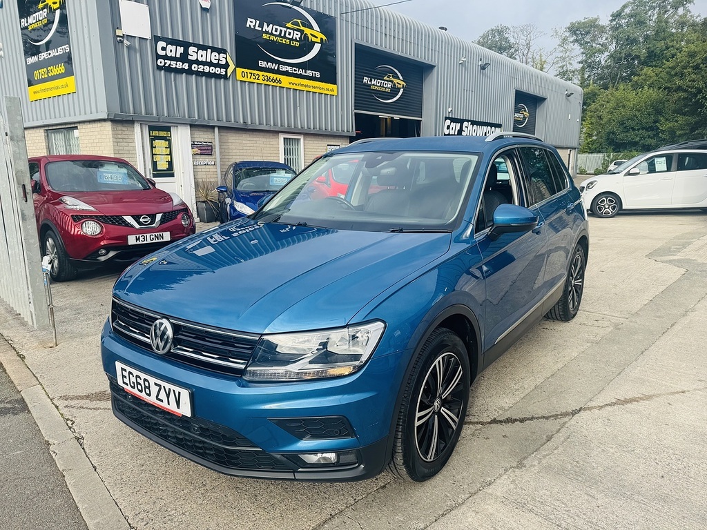Volkswagen Tiguan Tdi Se Navigation Blue