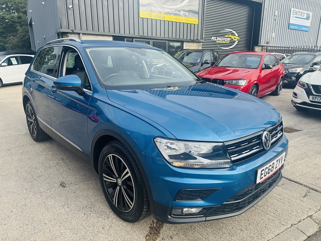 Volkswagen Tiguan Tdi Se Navigation Blue #3