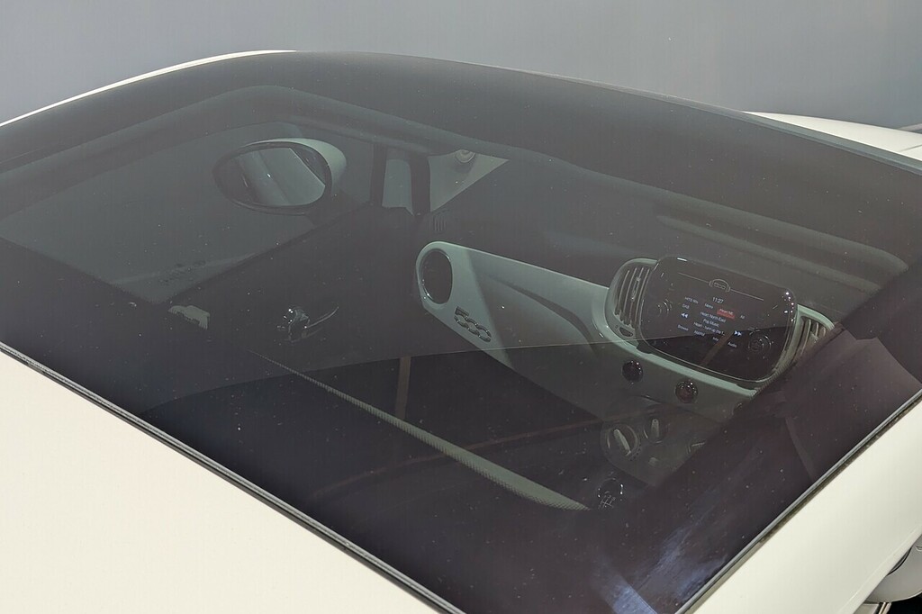 Fiat 500 Lounge White #3