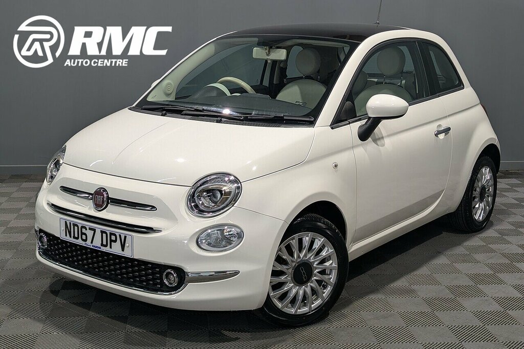 Fiat 500 Lounge White