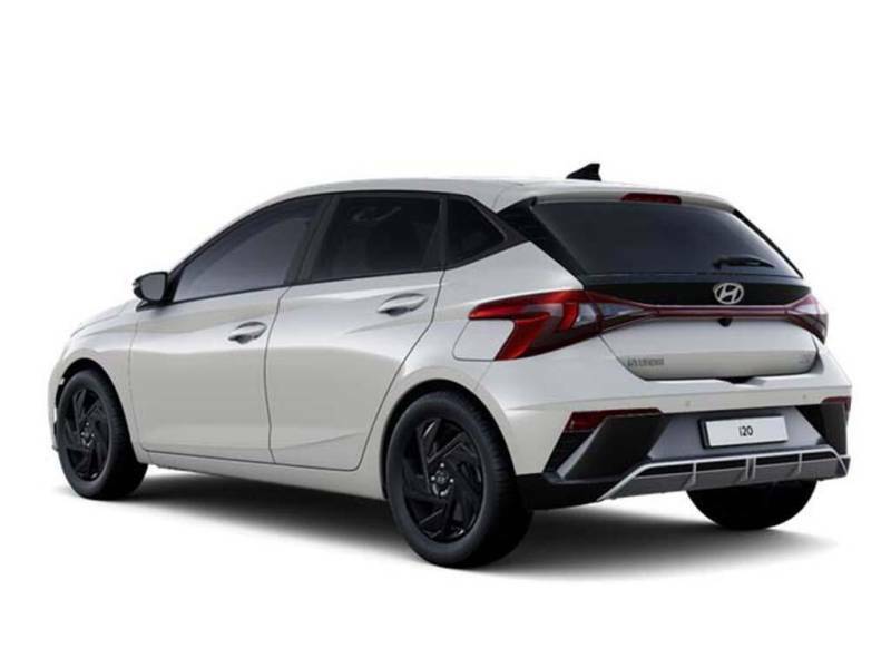 Hyundai I20 1.0 T-gdi Black Line Dct Euro 6 Ss Grey #3
