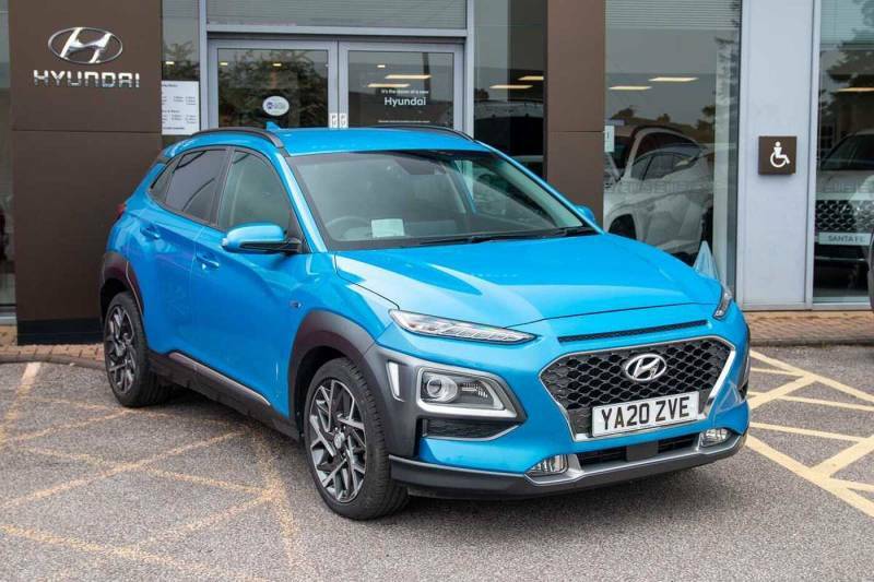 Hyundai Kona 1.6 Gdi Hybrid Premium Se Dct Blue