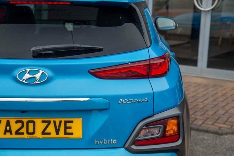 Hyundai Kona 1.6 Gdi Hybrid Premium Se Dct Blue #4