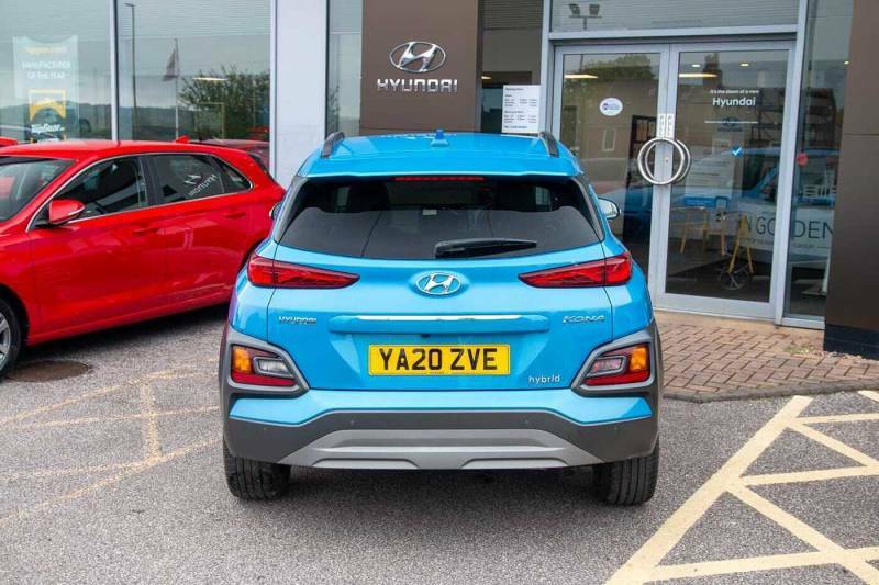Hyundai Kona 1.6 Gdi Hybrid Premium Se Dct Blue #3