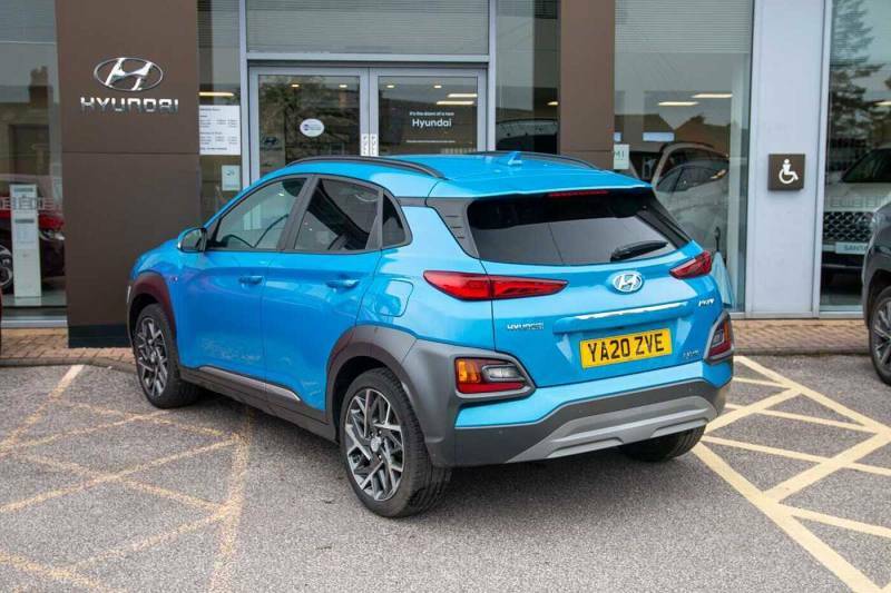 Hyundai Kona 1.6 Gdi Hybrid Premium Se Dct Blue #2