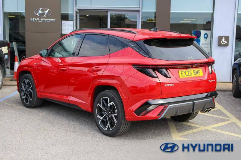 Hyundai Tucson 1.6T N Line Red #3