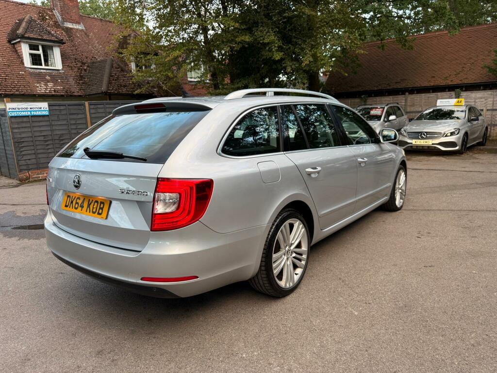 Skoda Superb 2.0 Tdi Elegance Euro 5 S S Silver #4