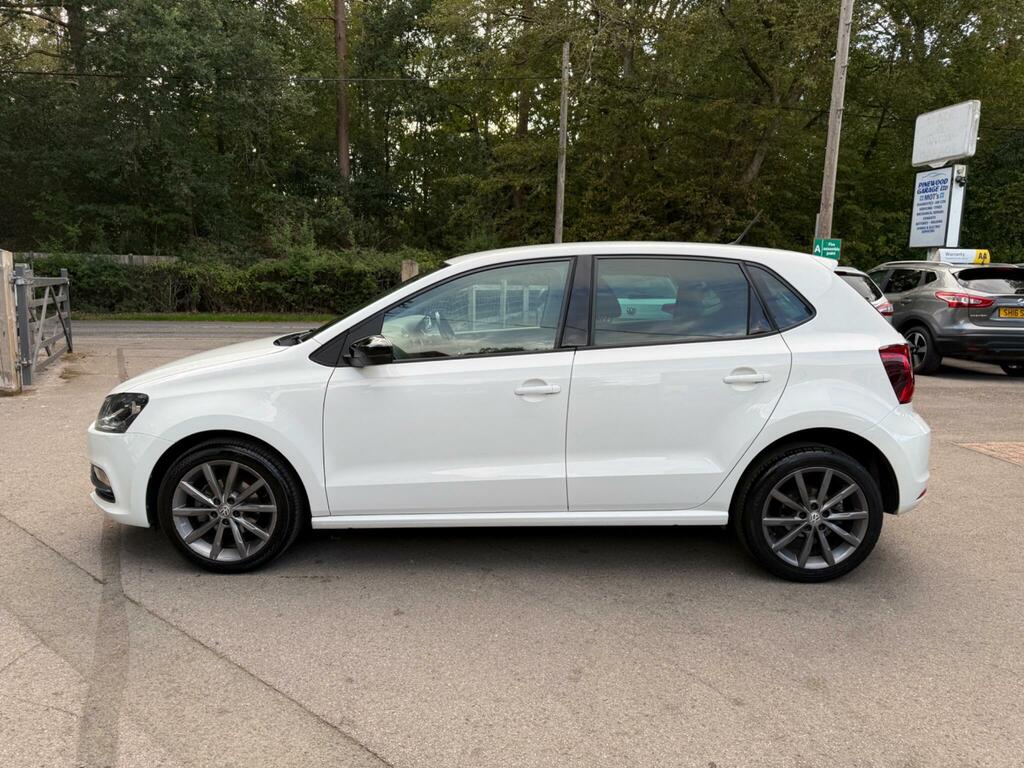 Volkswagen Polo 1.2 Tsi Bluemotion Tech Se Design Euro 6 S S White #6