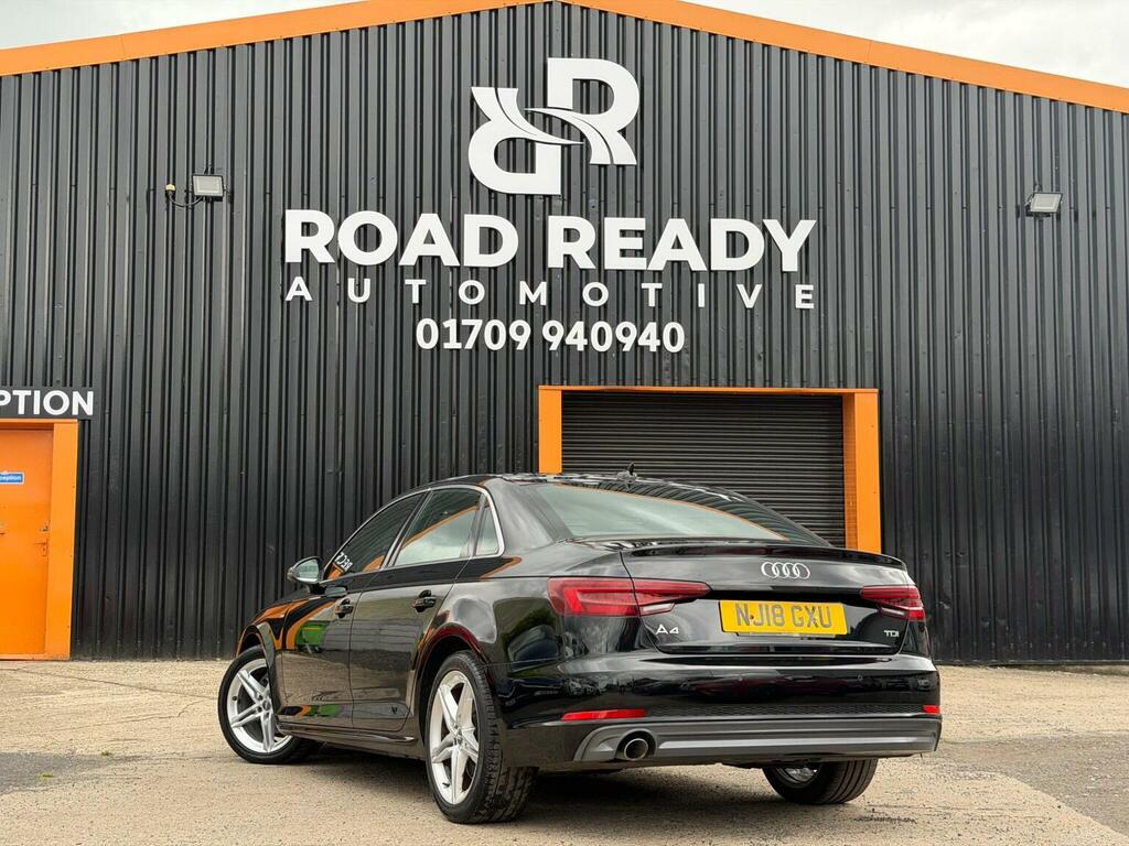 Audi A4 Saloon 2.0 Tdi Ultra Sport Euro 6 Ss 2018 Black #3