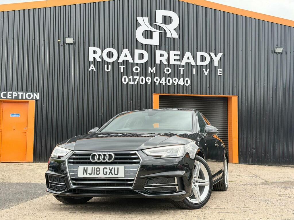 Audi A4 Saloon 2.0 Tdi Ultra Sport Euro 6 Ss 2018 Black #5