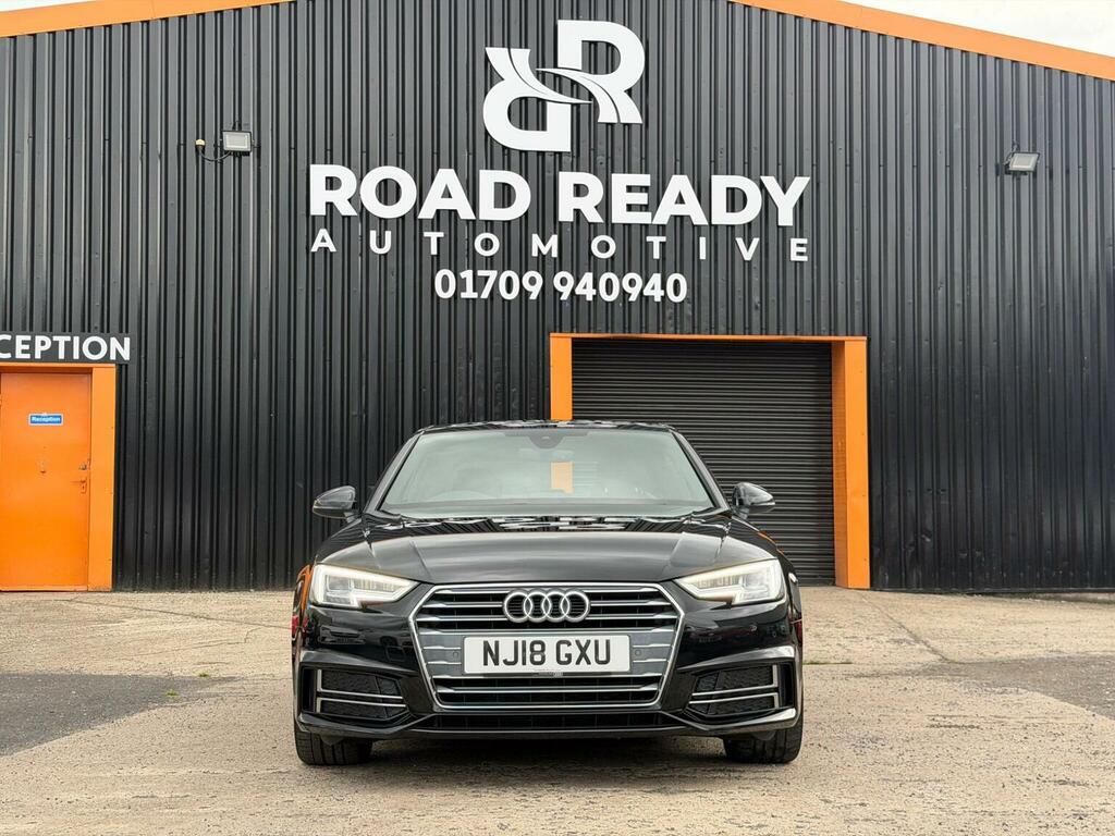 Audi A4 Saloon 2.0 Tdi Ultra Sport Euro 6 Ss 2018 Black #6