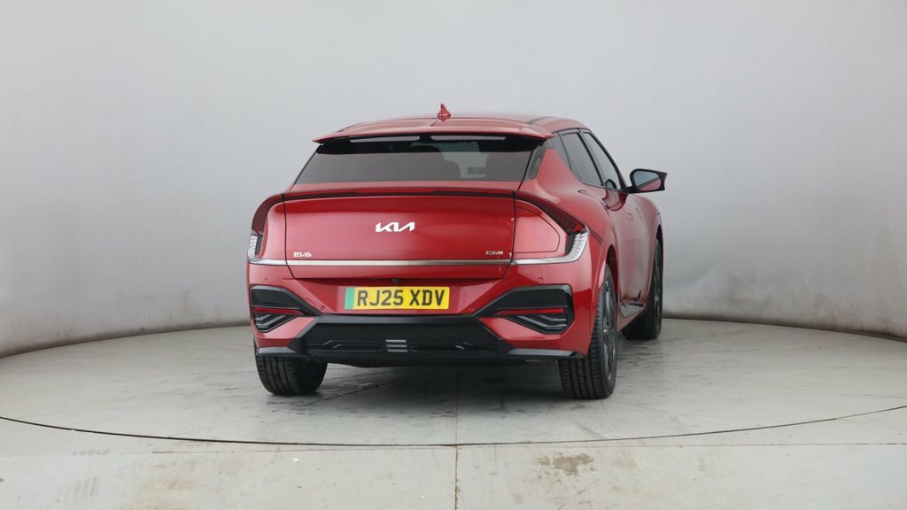 Kia EV6 Hatchback Red #4