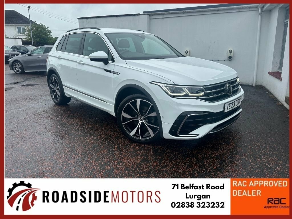 Volkswagen Tiguan 2023 Volkswagen Tiguan 1.5 R-line Tsi Dsg White