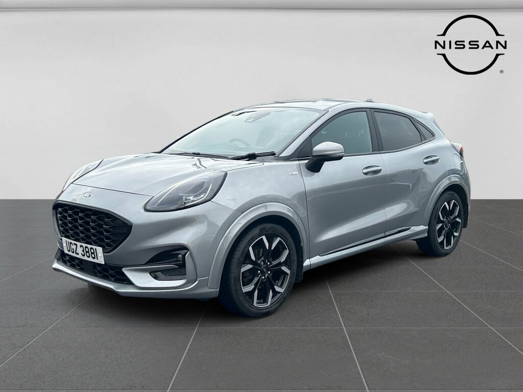Ford Puma 2021 Ford Puma 1.0 St-line X Mhev Silver #6