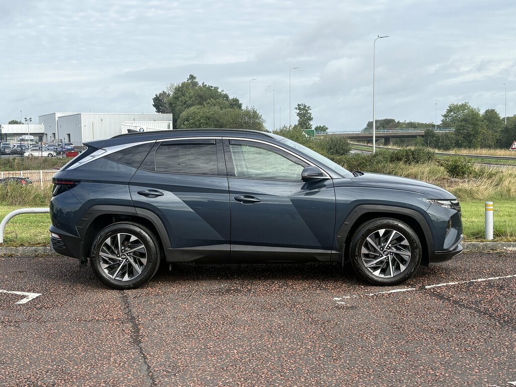 Hyundai Tucson 2021 Hyundai Tucson 1.6 T-gdi Premium Mhev Blue #4