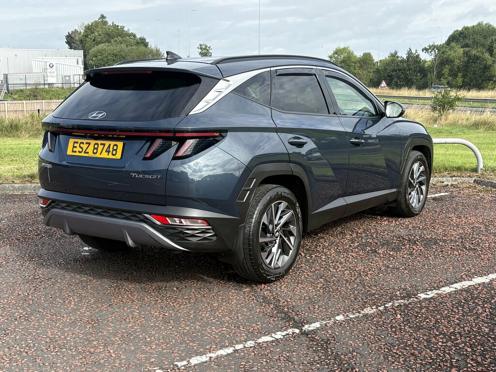 Hyundai Tucson 2021 Hyundai Tucson 1.6 T-gdi Premium Mhev Blue #6