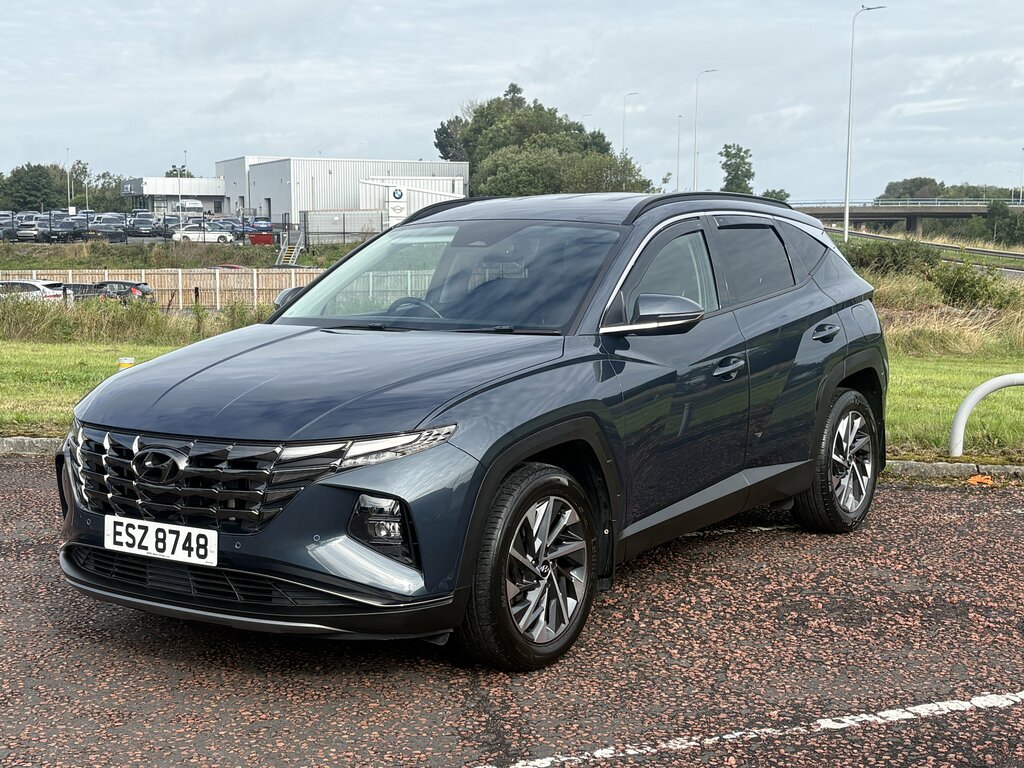 Hyundai Tucson 2021 Hyundai Tucson 1.6 T-gdi Premium Mhev Blue #2
