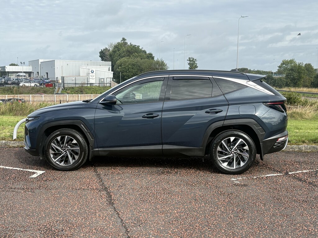 Hyundai Tucson 2021 Hyundai Tucson 1.6 T-gdi Premium Mhev Blue #3