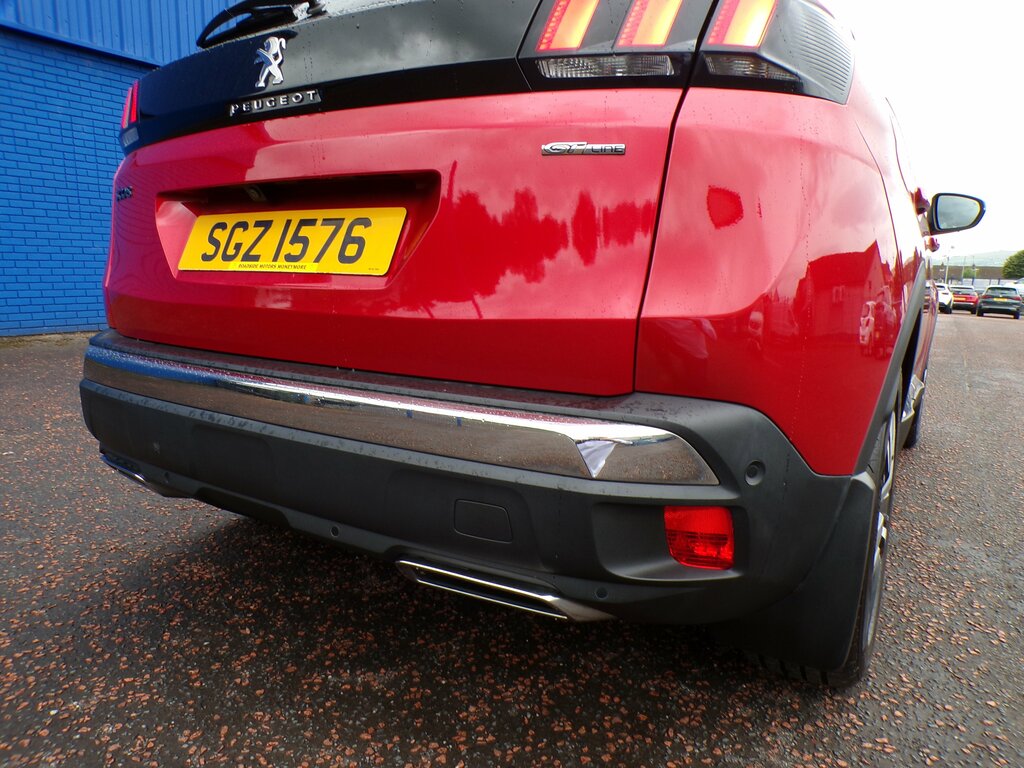 Peugeot 3008 2020 Peugeot 3008 1.5 Bluehdi Ss Gt Line Red #4