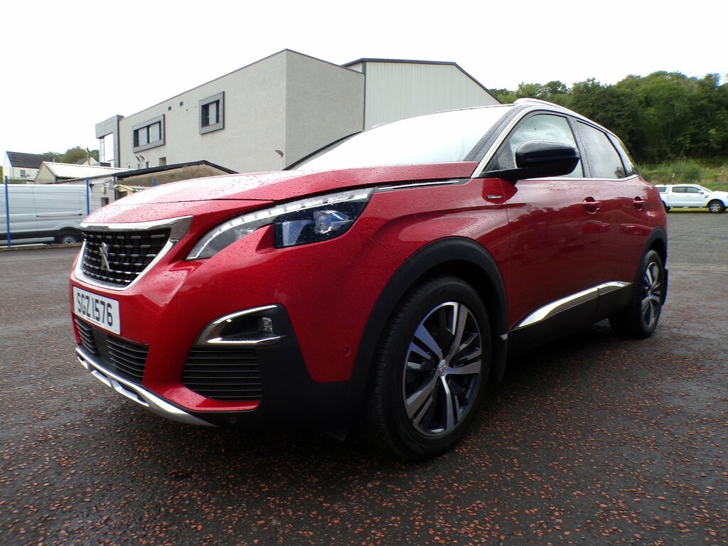 Peugeot 3008 2020 Peugeot 3008 1.5 Bluehdi Ss Gt Line Red #6