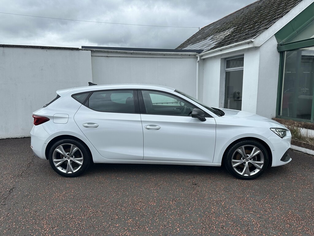 Seat Leon 2020 Seat Leon 1.5 Tsi Evo Fr White #3