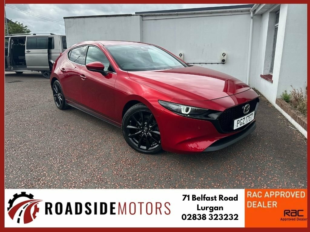 Mazda 3 Hatchback 2.0 Skyactiv-g Mhev Sport Lux Euro 6 S Black #1