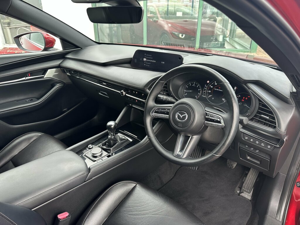 Mazda 3 Hatchback 2.0 Skyactiv-g Mhev Sport Lux Euro 6 S Black #13