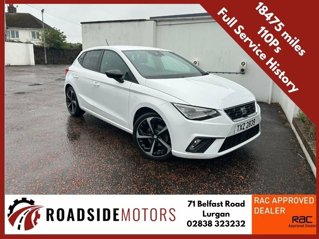 Seat Ibiza 2024 Seat Ibiza 1.0 Tsi Fr Sport White