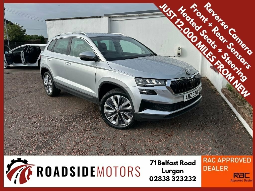 Skoda Karoq 2023 Skoda Karoq 1.0 Se L Tsi Just 12,000 Miles Silver
