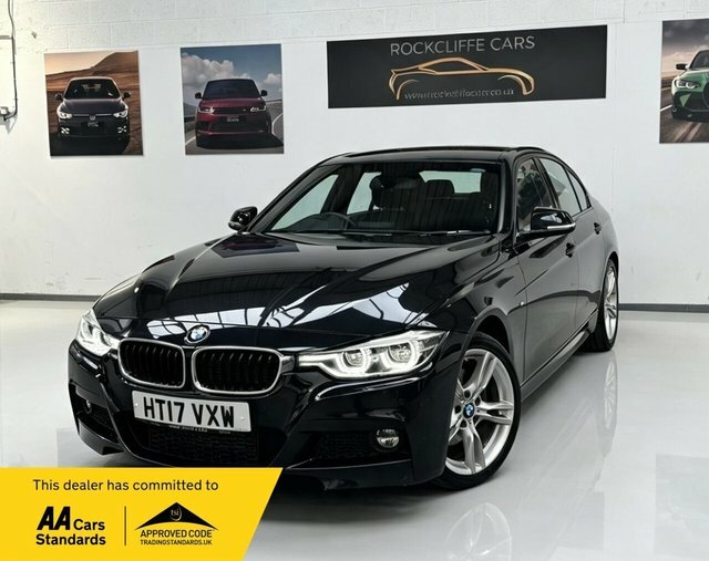 BMW 3 Series 330D M Sport Saloon Black