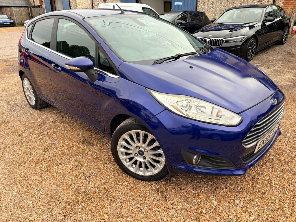 Ford Fiesta 1.6 Titanium. Recent Cambe Blue #2