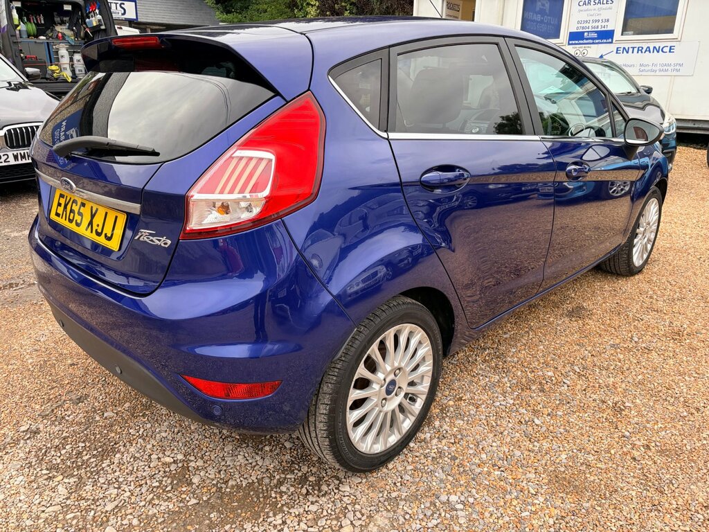 Ford Fiesta 1.6 Titanium. Recent Cambe Blue #5
