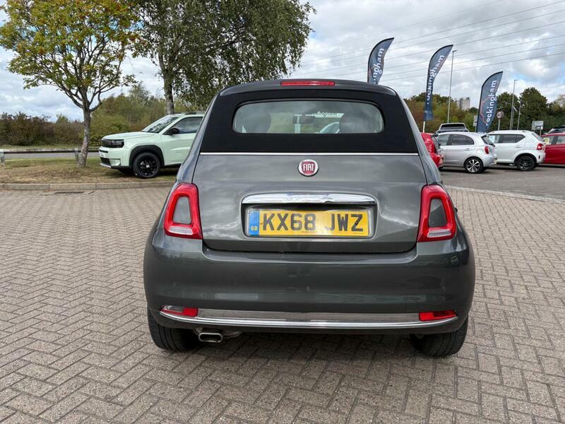 Fiat 500C Manual Grey #6