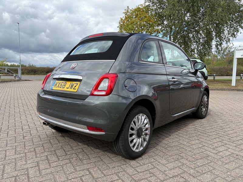 Fiat 500C 1.2 Lounge Grey #9