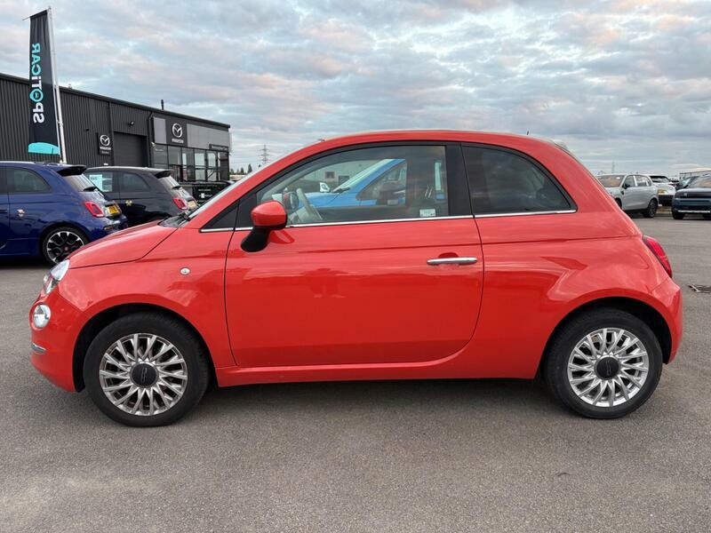 Fiat 500C Manual Red #5