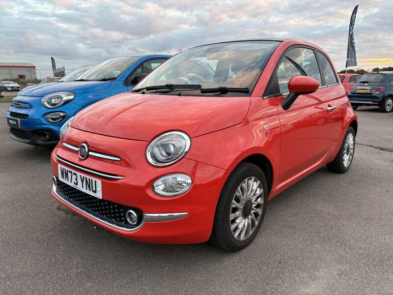 Fiat 500C Manual Red #4