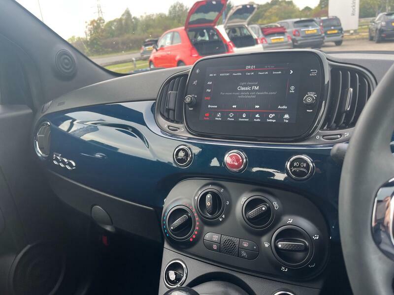 Fiat 500 Manual Blue #5