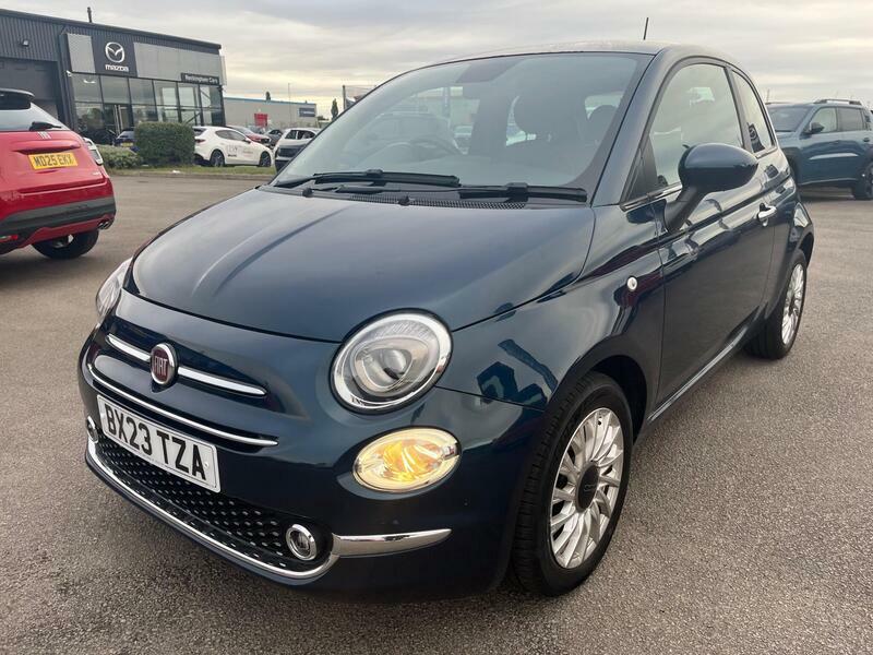 Fiat 500 Manual Blue