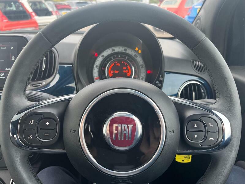 Fiat 500 Manual Blue #2
