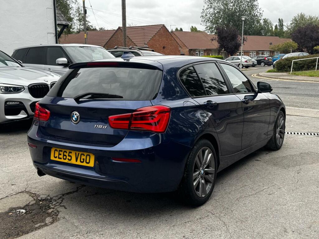 BMW 1 Series 1.5 116D Sport Euro 6 Ss Blue #5