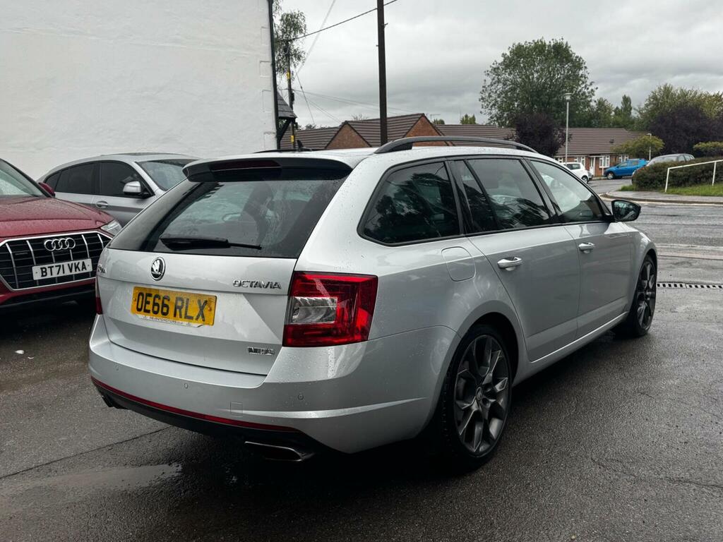 Skoda Octavia 2.0 Tfsi Vrs Euro 6 Ss Snav Silver #5
