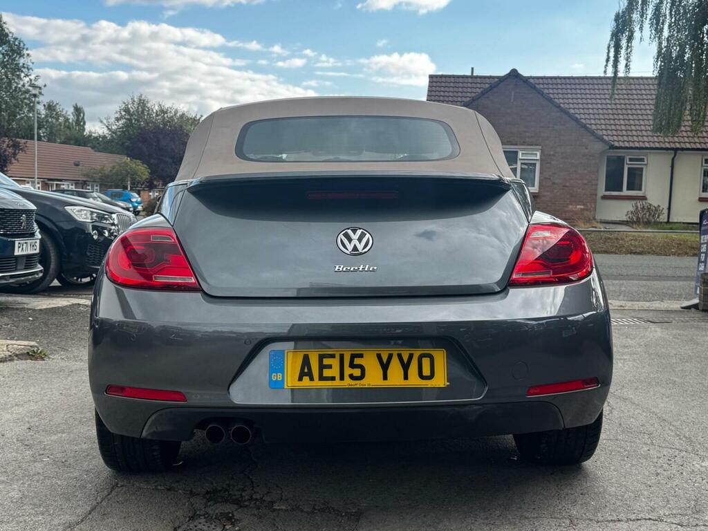 Volkswagen Beetle 2.0 Tdi Bluemotion Tech Design Cabriolet Euro 6 S Grey #5