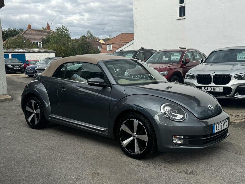 Volkswagen Beetle 2.0 Tdi Bluemotion Tech Design Cabriolet Euro 6 S Grey #2