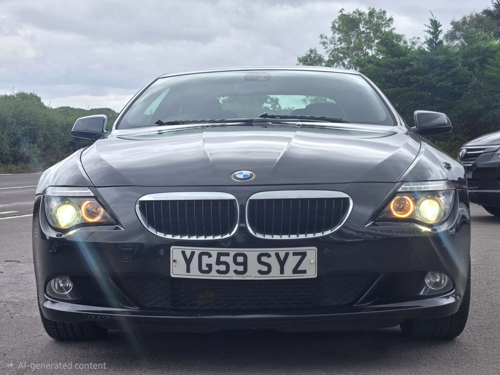 BMW 6 Series 3.0 635D Black #11