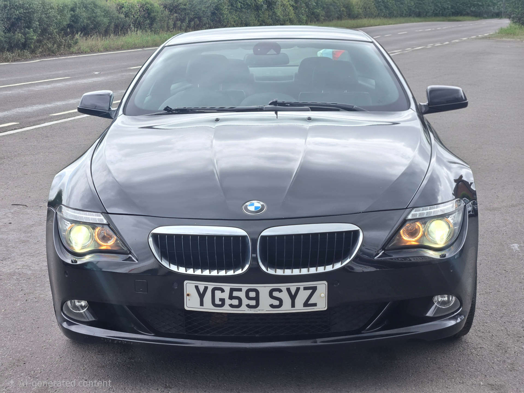 BMW 6 Series 3.0 635D Black #10