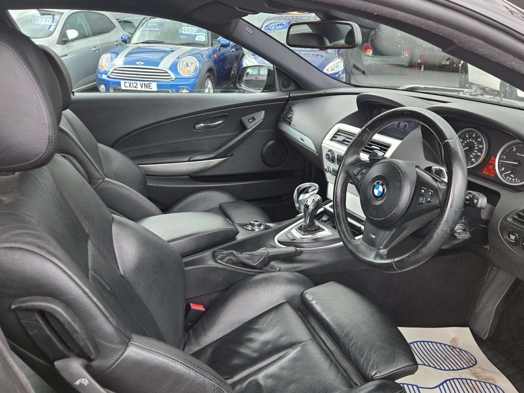 BMW 6 Series 3.0 635D Black #18