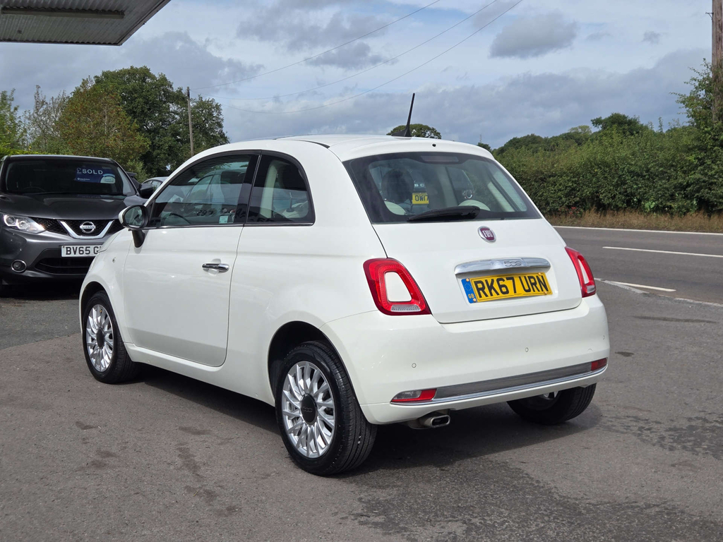 Fiat 500 Lounge Semi-auto White #5