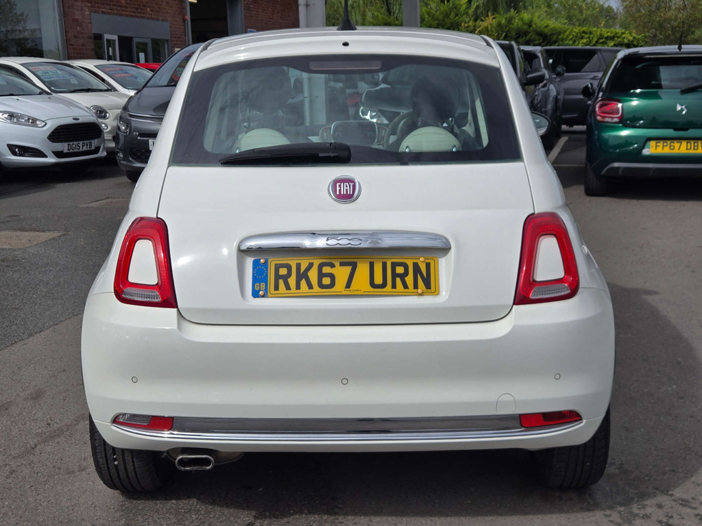 Fiat 500 Lounge Semi-auto White #6