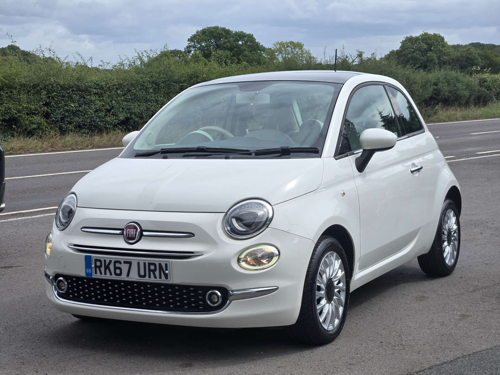 Fiat 500 Lounge Semi-auto White #3