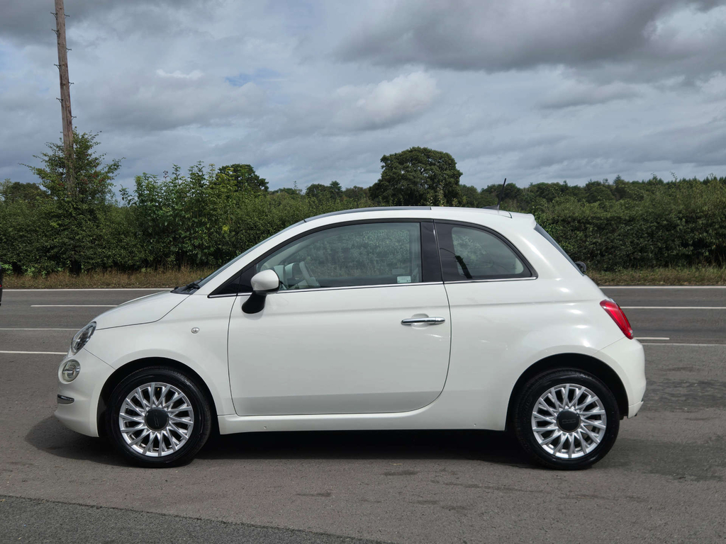 Fiat 500 Lounge Semi-auto White #4